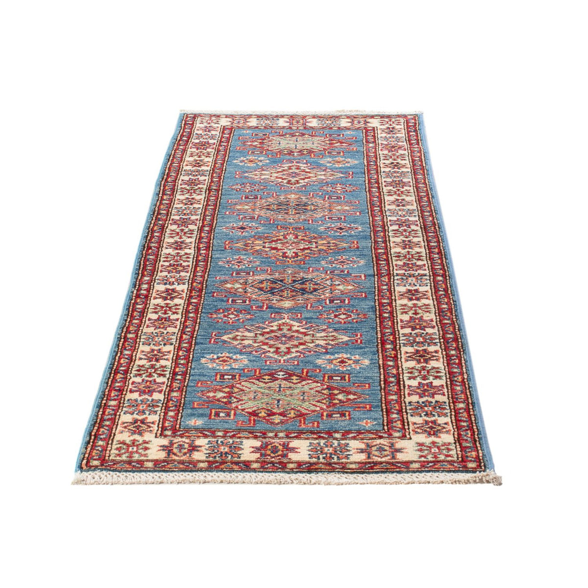 Løber Ziegler Carpet - Kazak - 186 x 58 cm - lyseblå
