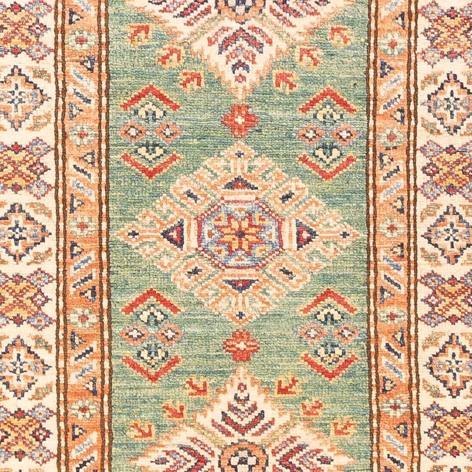 Løber Ziegler Carpet - Kazak - 185 x 60 cm - lysegrøn