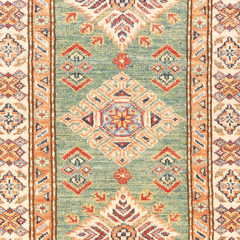 Løber Ziegler Carpet - Kazak - 185 x 60 cm - lysegrøn