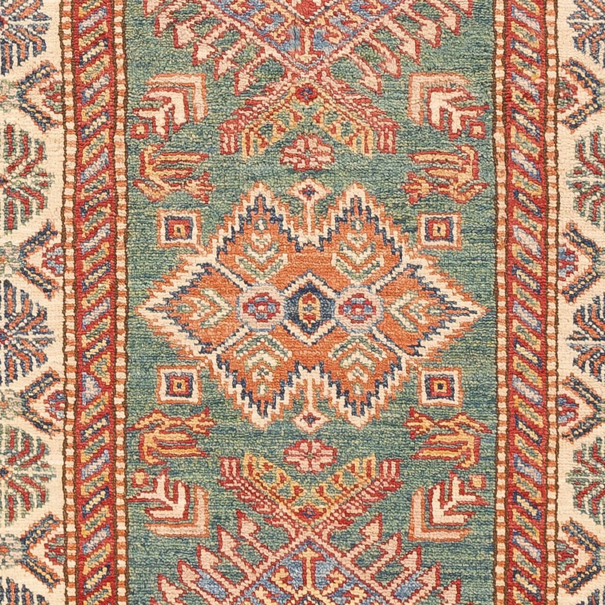 Løber Ziegler Carpet - Kazak - 199 x 75 cm - mørkegrøn