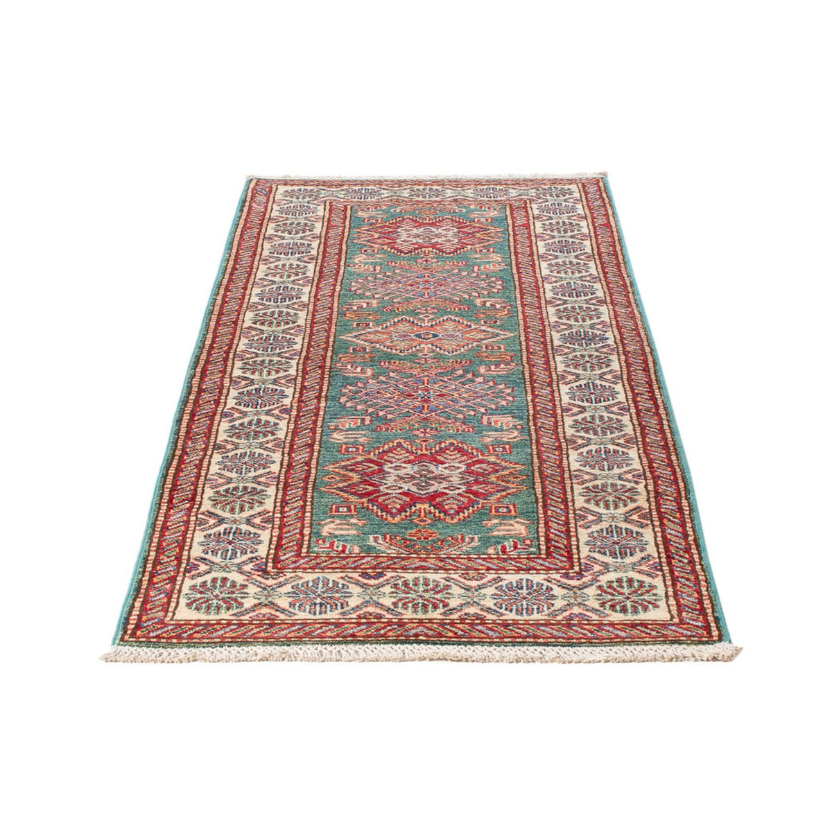 Løber Ziegler Carpet - Kazak - 198 x 76 cm - lysegrøn