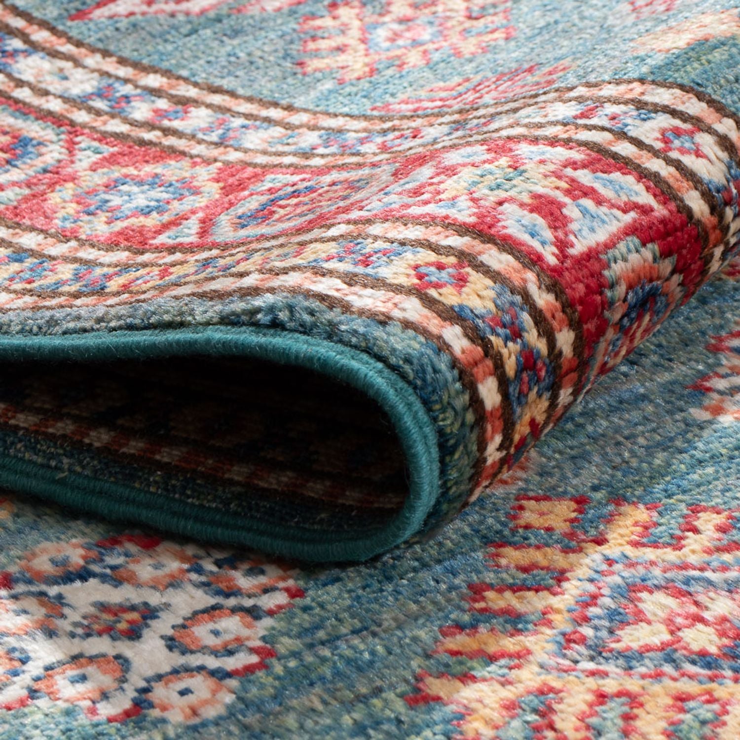 Løber Ziegler Carpet - Kazak - 186 x 59 cm - lysegrøn