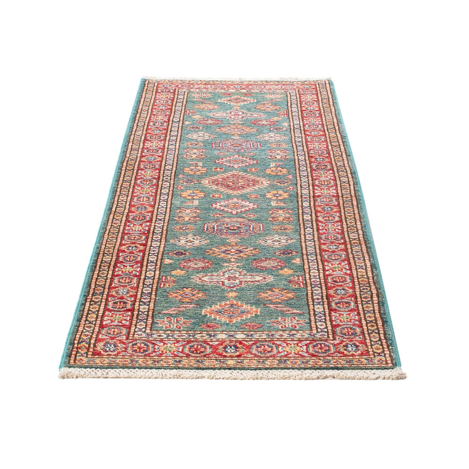Løber Ziegler Carpet - Kazak - 186 x 59 cm - lysegrøn