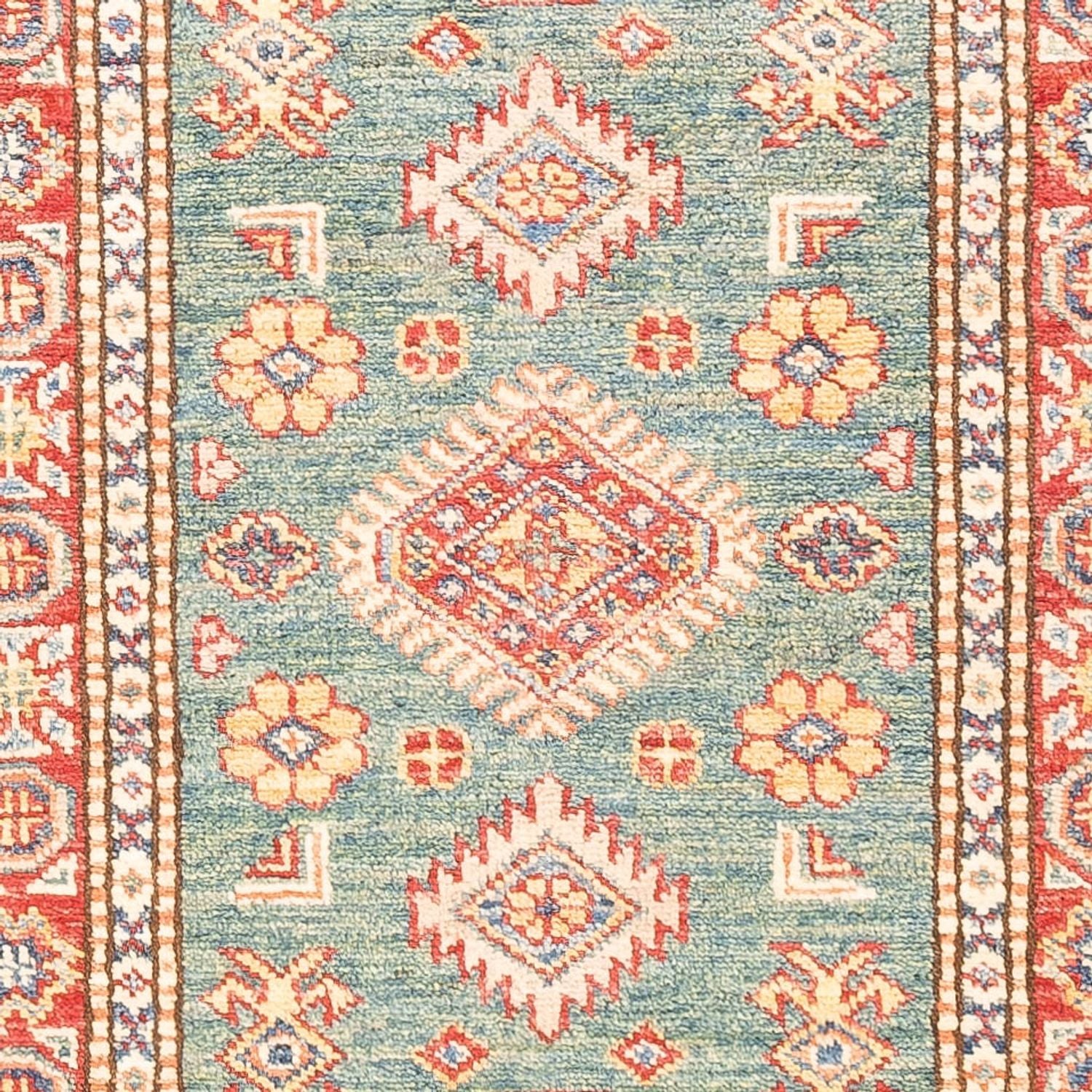 Løber Ziegler Carpet - Kazak - 188 x 61 cm - lysegrøn
