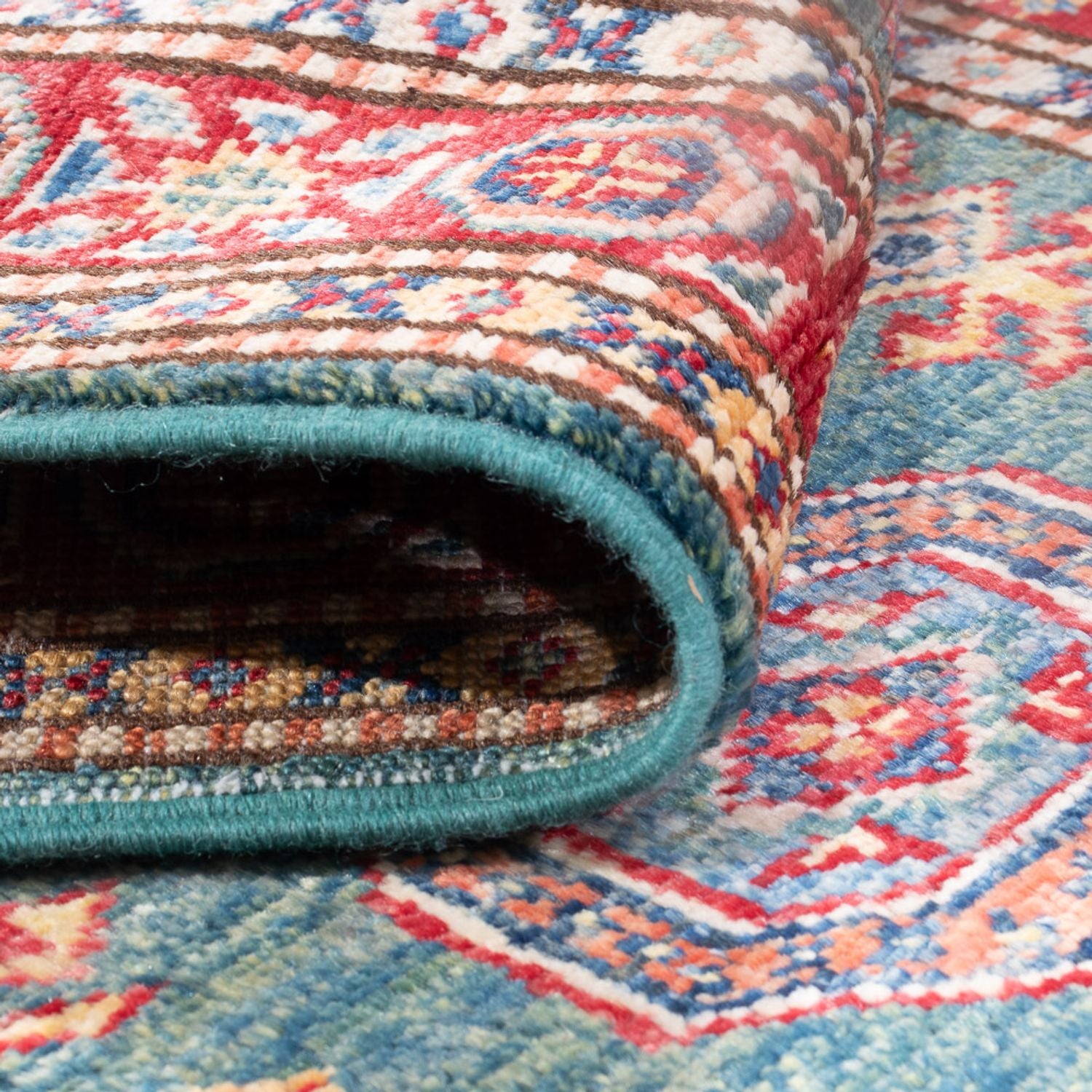 Løber Ziegler Carpet - Kazak - 188 x 61 cm - lysegrøn