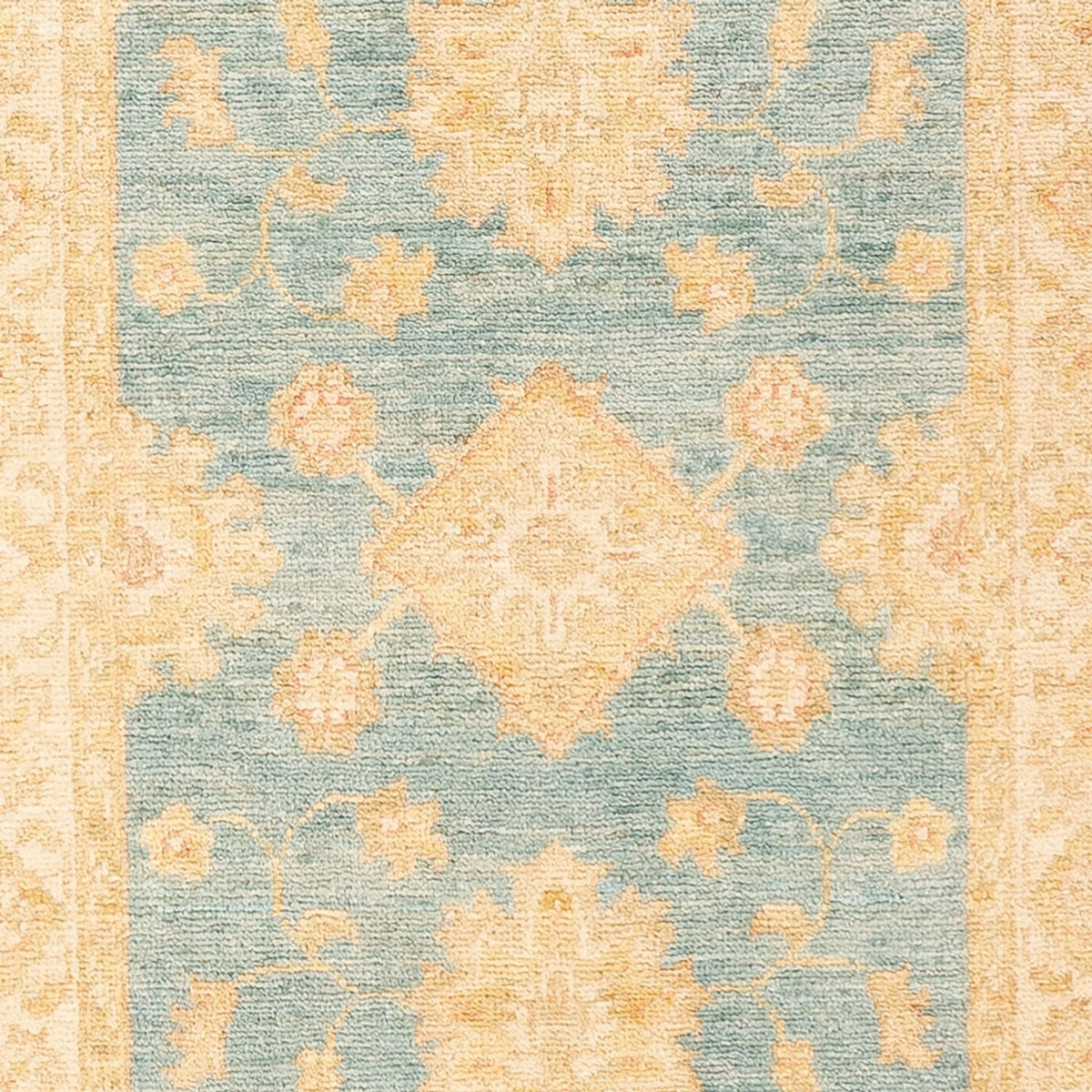 Løber Ziegler Carpet - 209 x 61 cm - turkis
