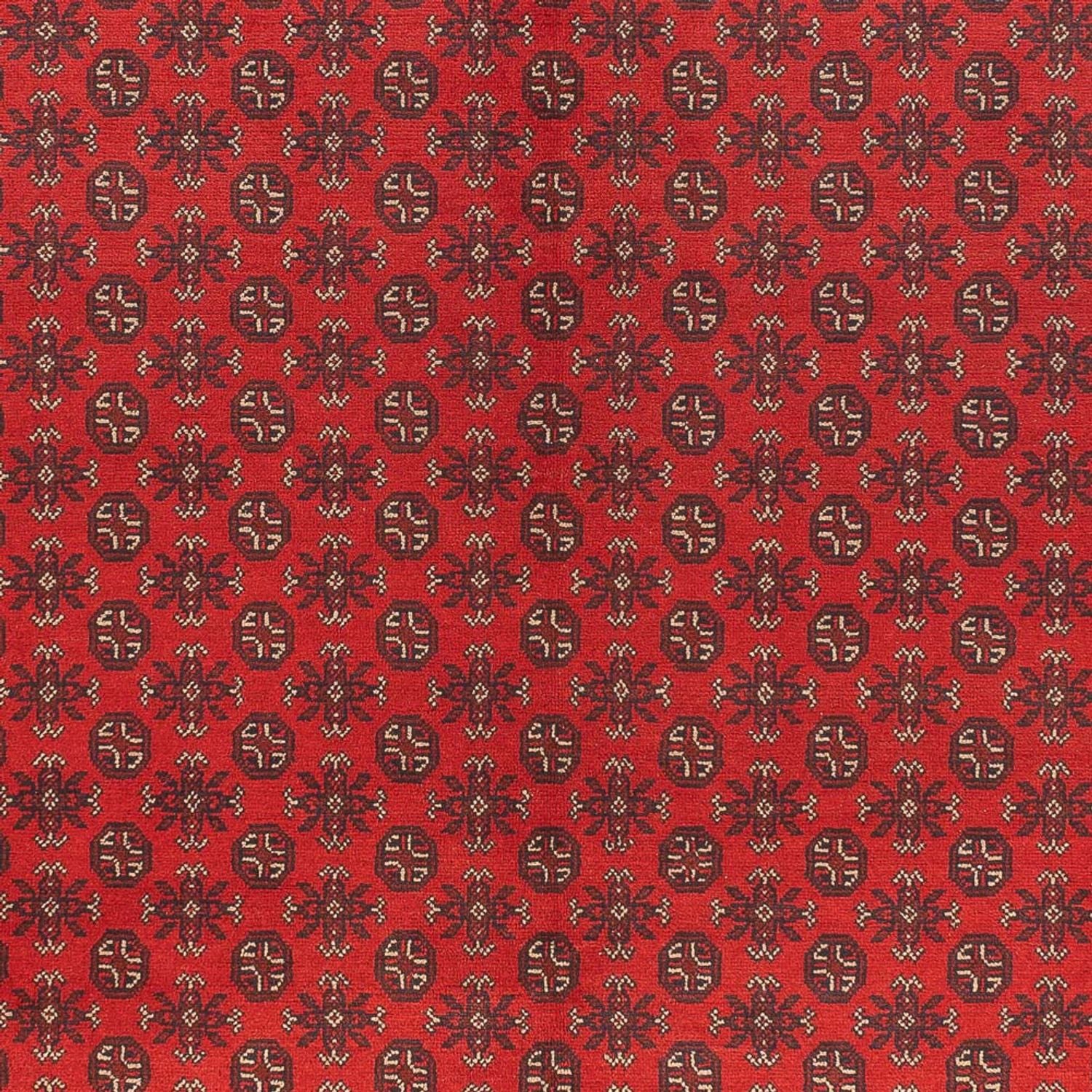 Afghansk tæppe - Filpa - 392 x 308 cm - bordeaux rød