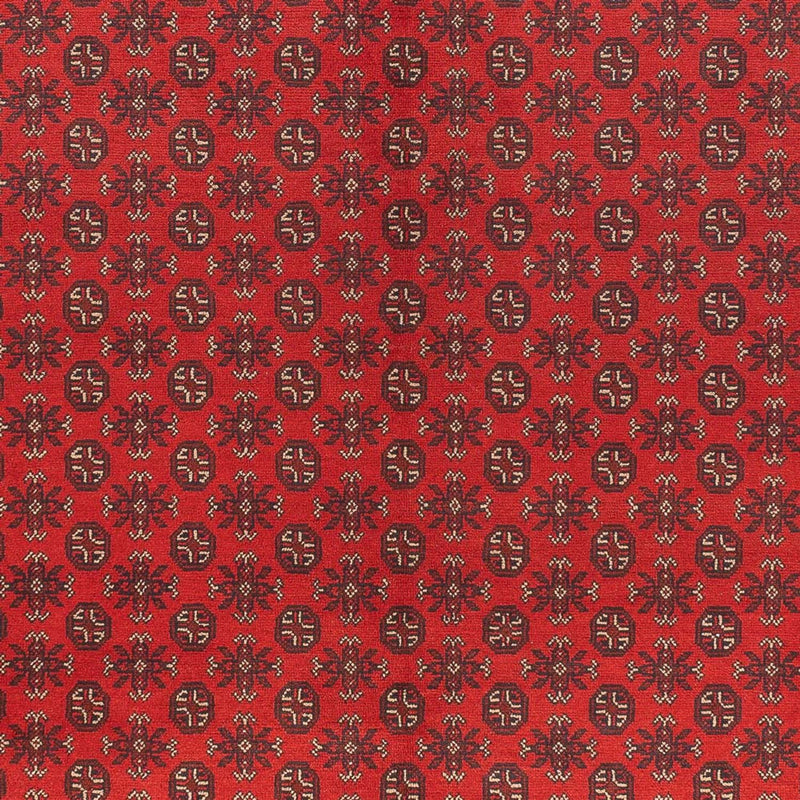 Afghansk tæppe - Filpa - 392 x 308 cm - bordeaux rød