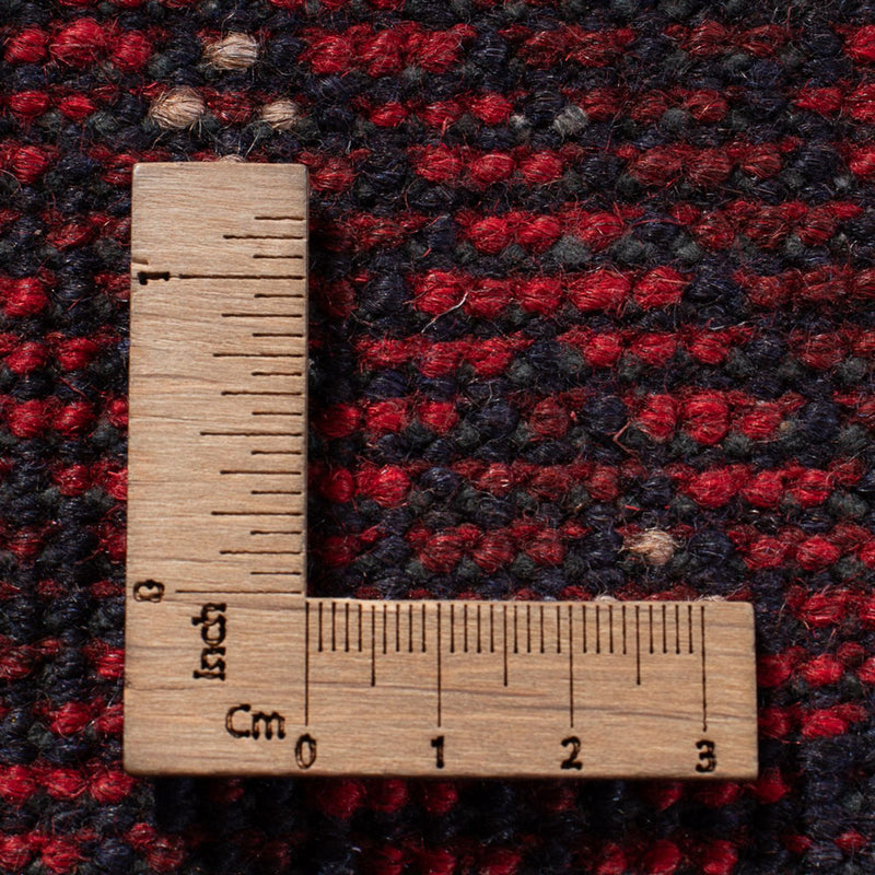 Afghansk tæppe - Filpa - 392 x 308 cm - bordeaux rød