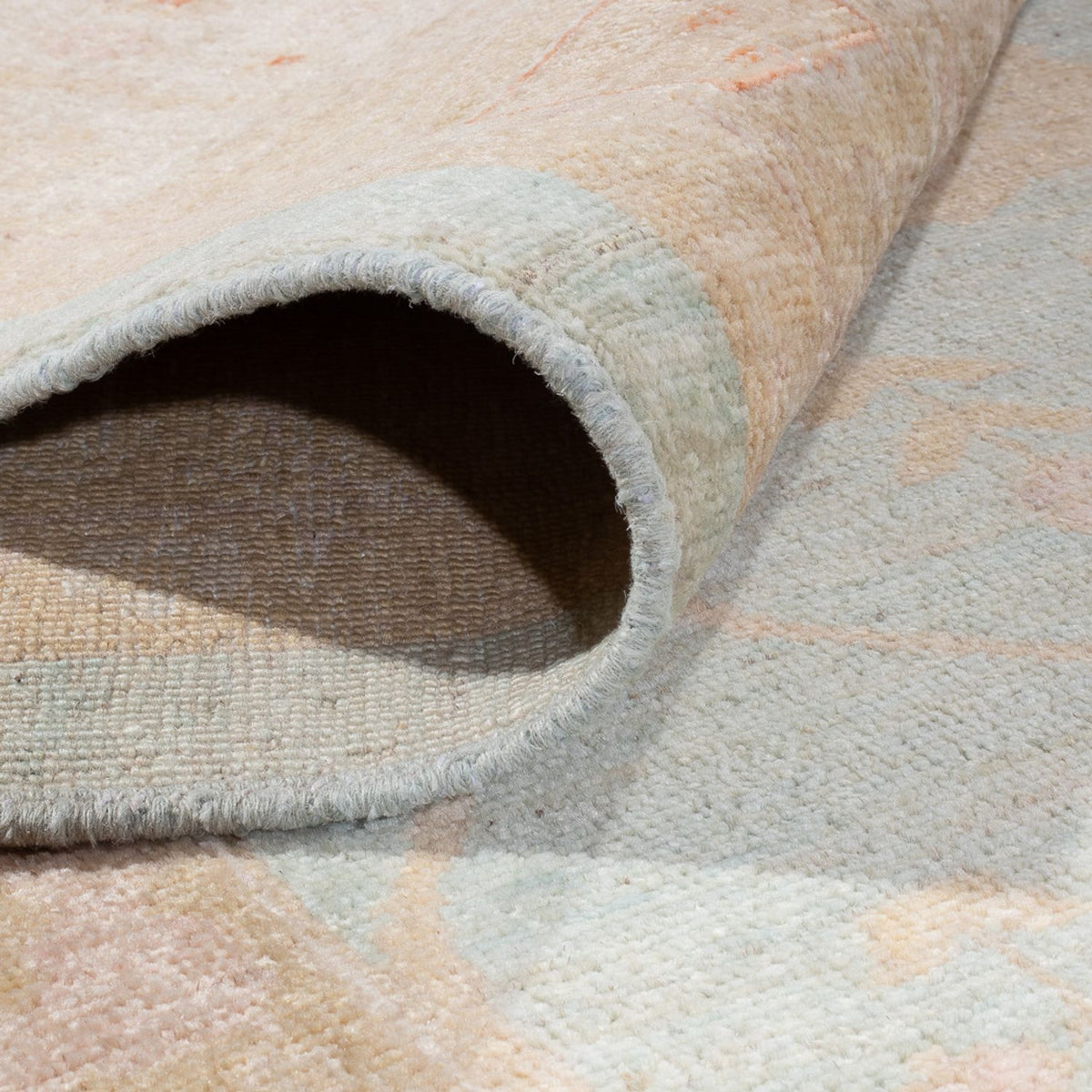 Ziegler Carpet - 394 x 309 cm - lyseblå