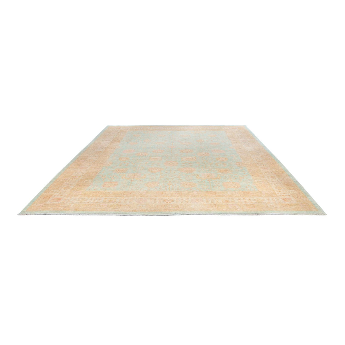 Ziegler Carpet - 394 x 309 cm - lyseblå