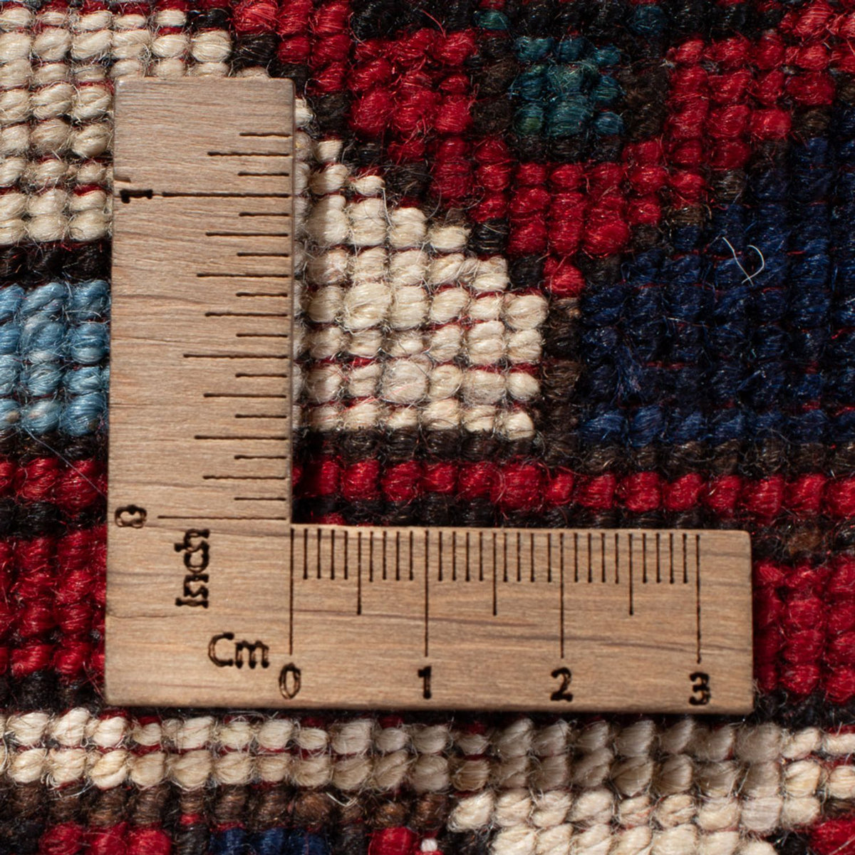 Afghansk tæppe - 379 x 307 cm - rød