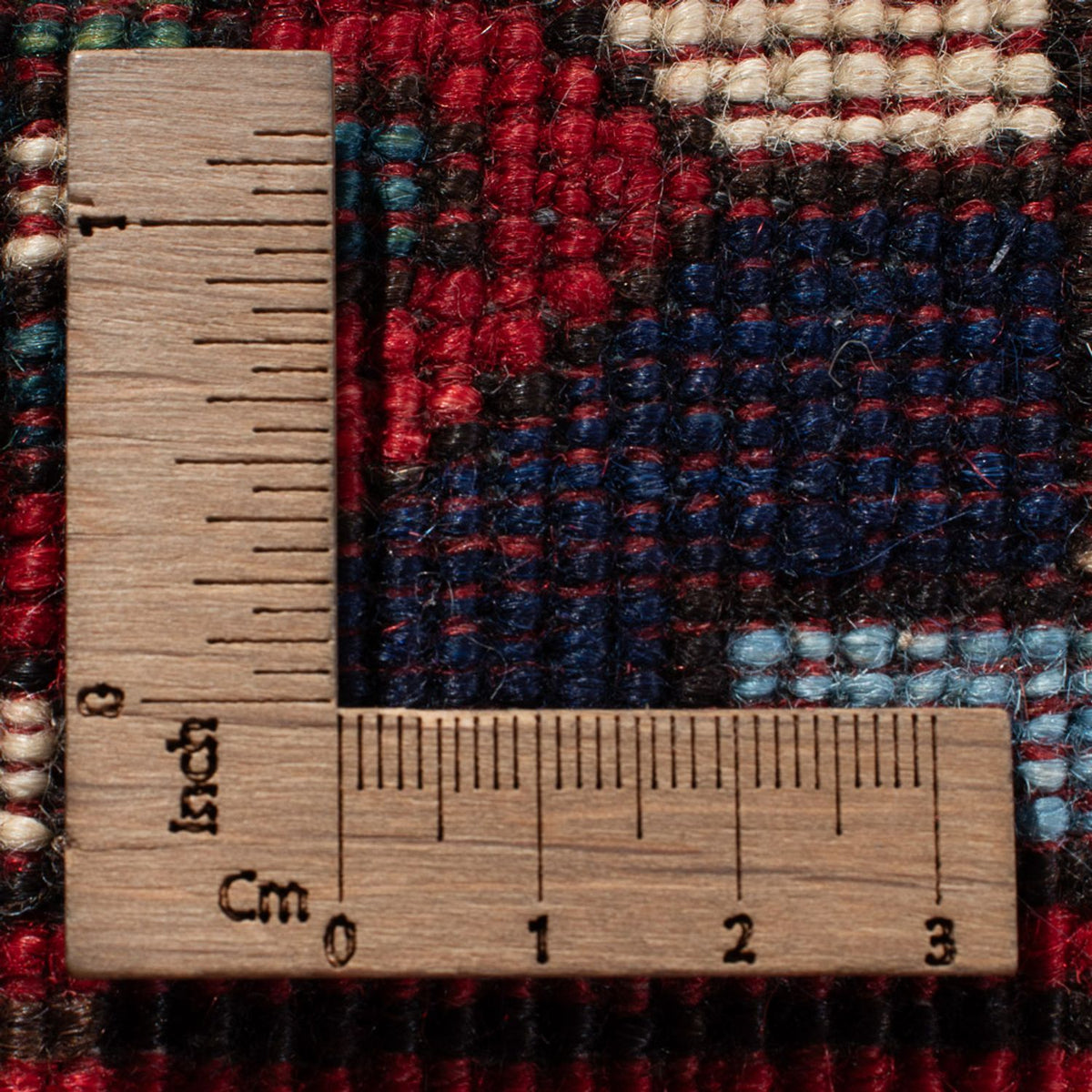 Afghansk tæppe - 398 x 309 cm - rød