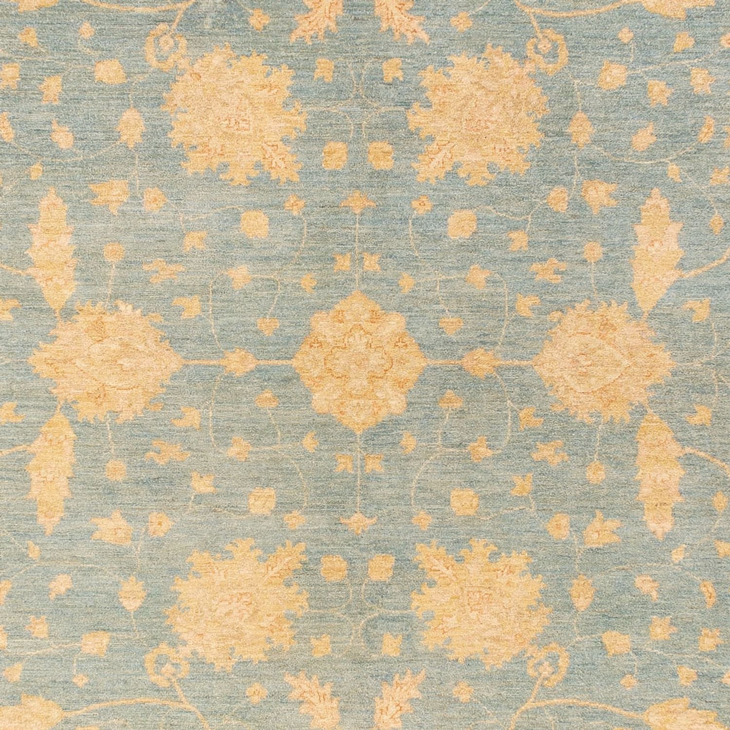 Ziegler Carpet - 393 x 303 cm - lyseblå
