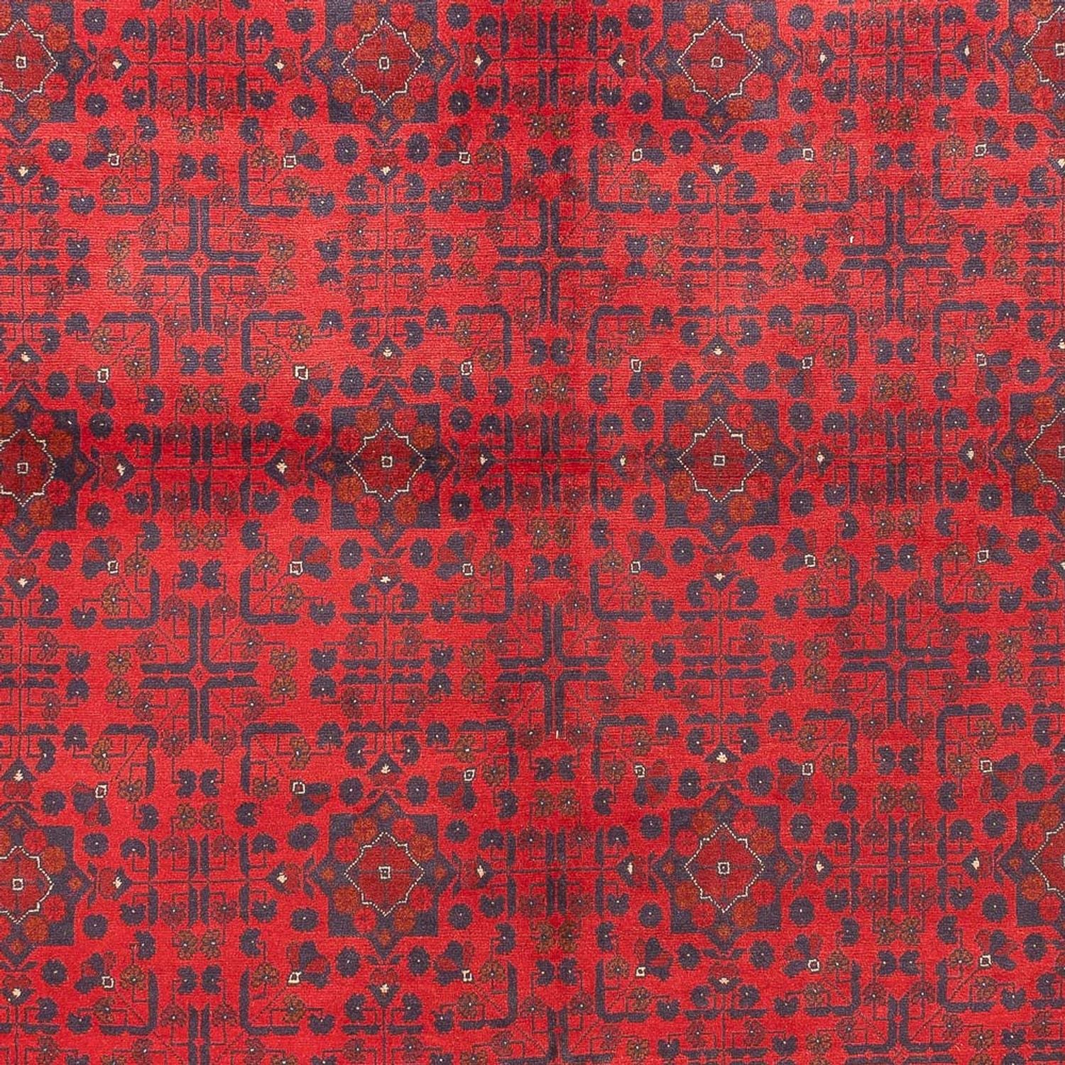 Afghansk tæppe - Kunduz - 397 x 313 cm - rød