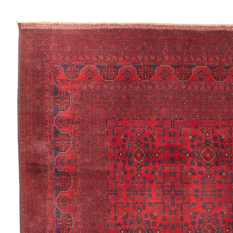 Afghansk tæppe - Kunduz - 397 x 313 cm - rød