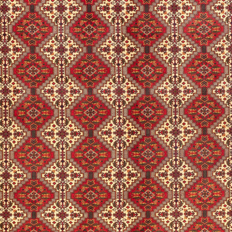 Afghansk tæppe - Royal - 385 x 300 cm - flerfarvet