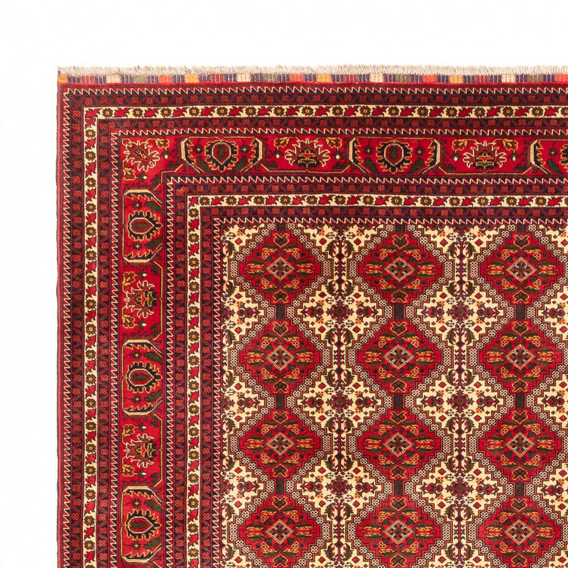 Afghansk tæppe - Royal - 385 x 300 cm - flerfarvet