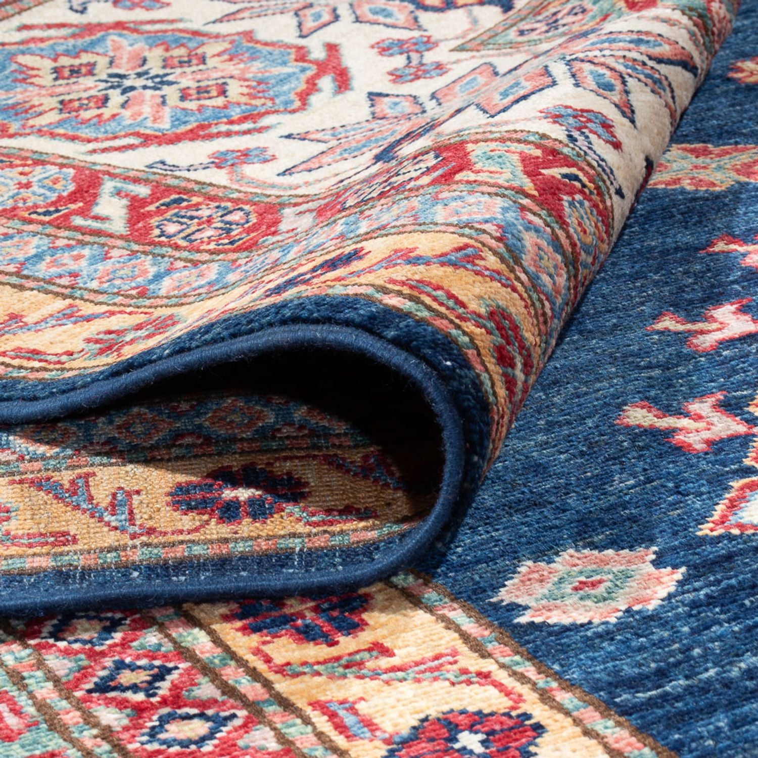 Ziegler Carpet - Kazak - 410 x 305 cm - mørkeblå