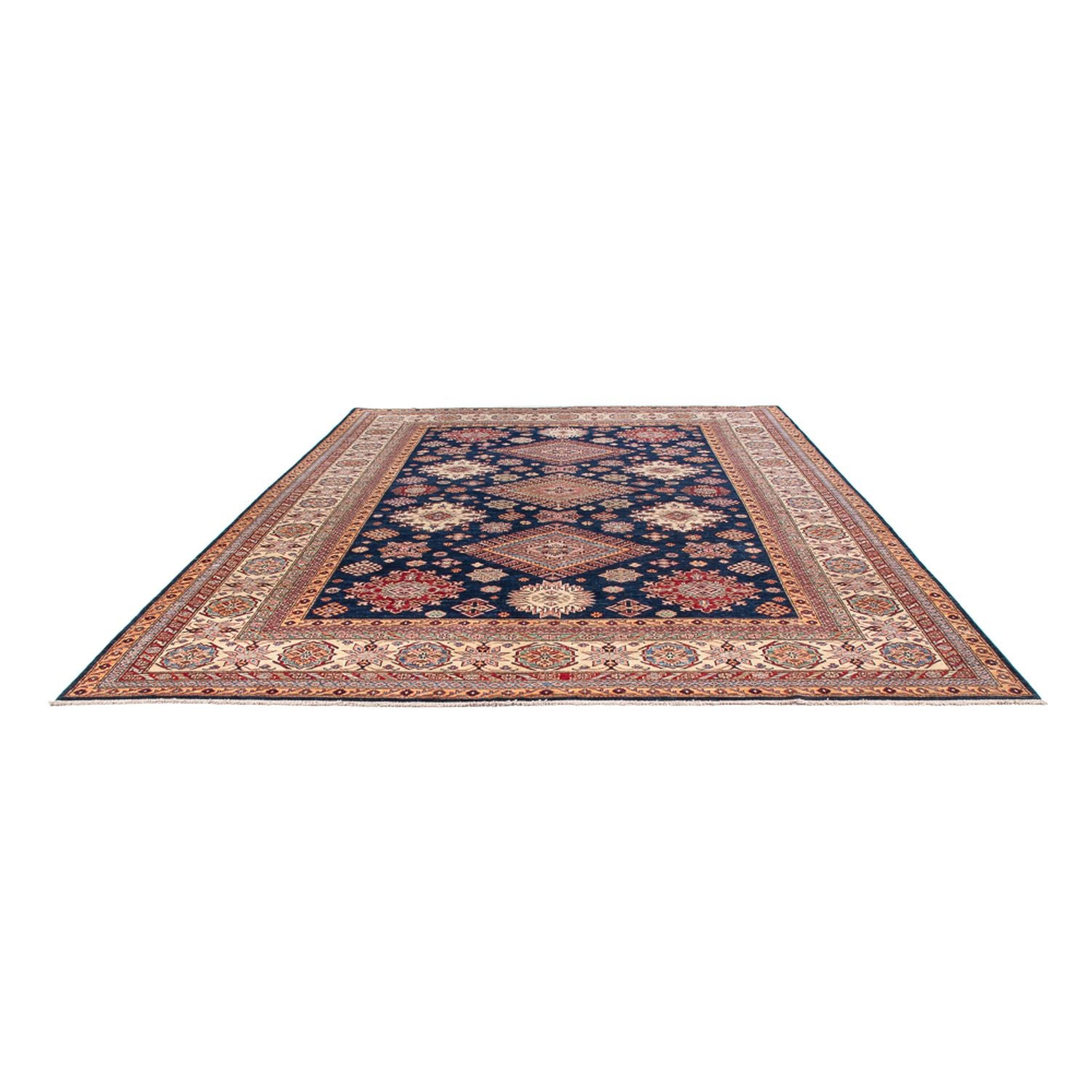 Ziegler Carpet - Kazak - 410 x 305 cm - mørkeblå