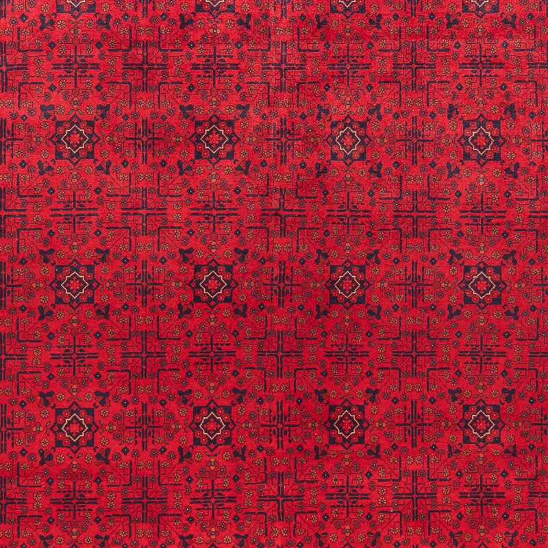 Afghansk tæppe - Royal - 390 x 292 cm - rød
