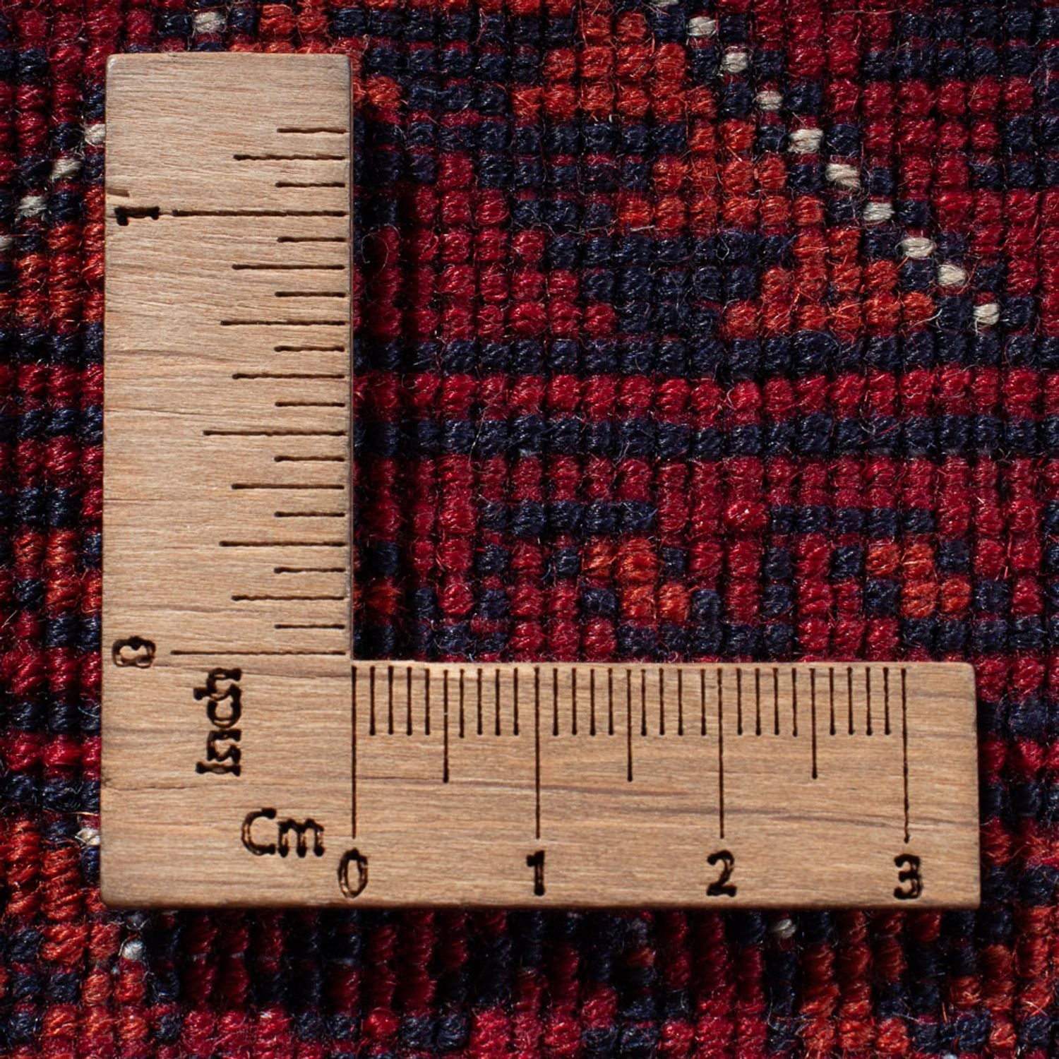 Afghansk tæppe - Royal - 390 x 292 cm - rød