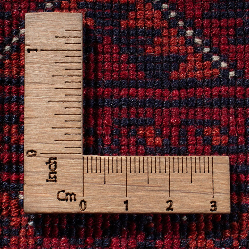Afghansk tæppe - Royal - 390 x 292 cm - rød