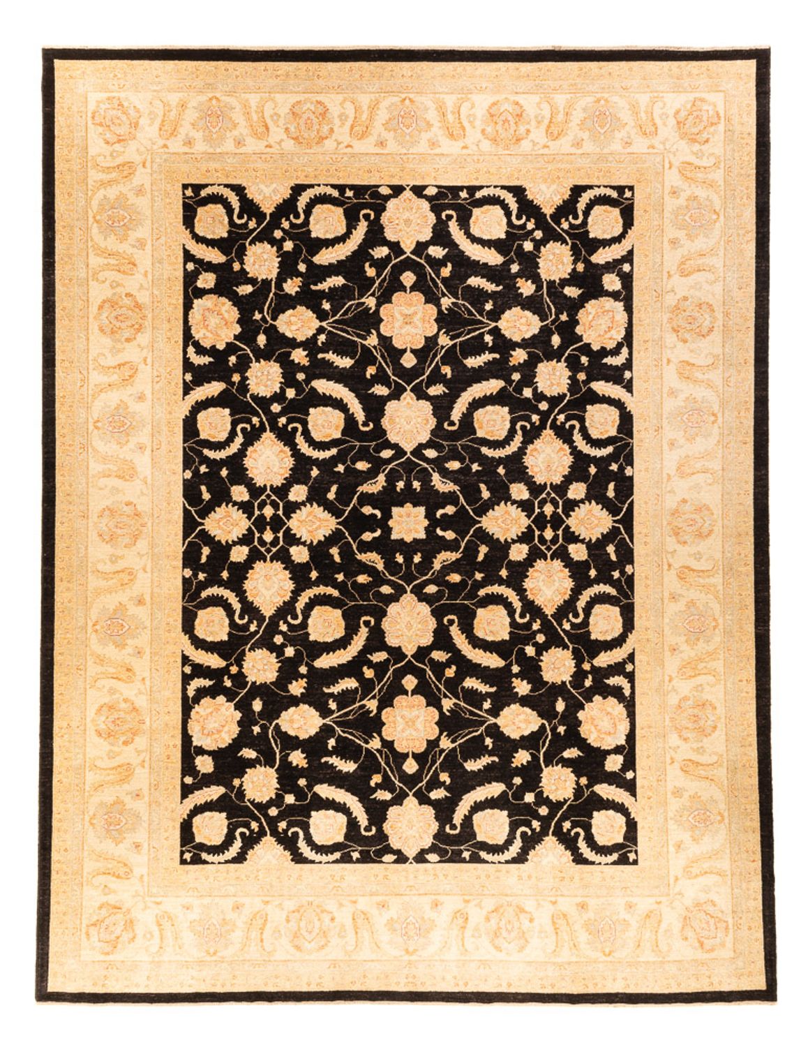Ziegler Carpet - 392 x 299 cm - sort