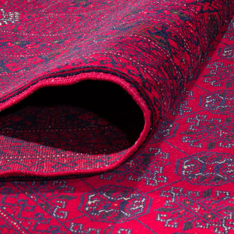 Afghansk tæppe - Royal - 380 x 292 cm - rød