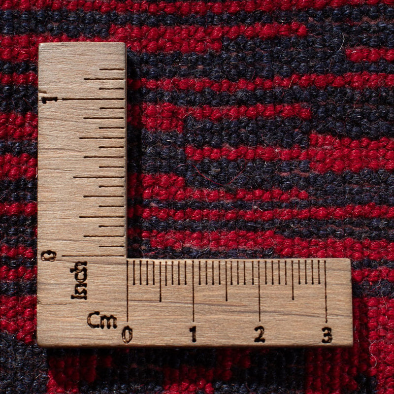Afghansk tæppe - Royal - 400 x 305 cm - rød