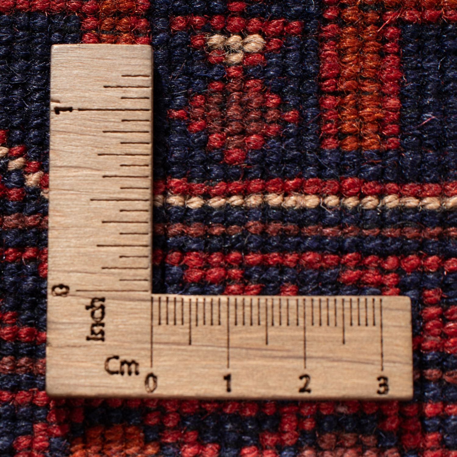 Afghansk tæppe - Kunduz - 391 x 296 cm - rød