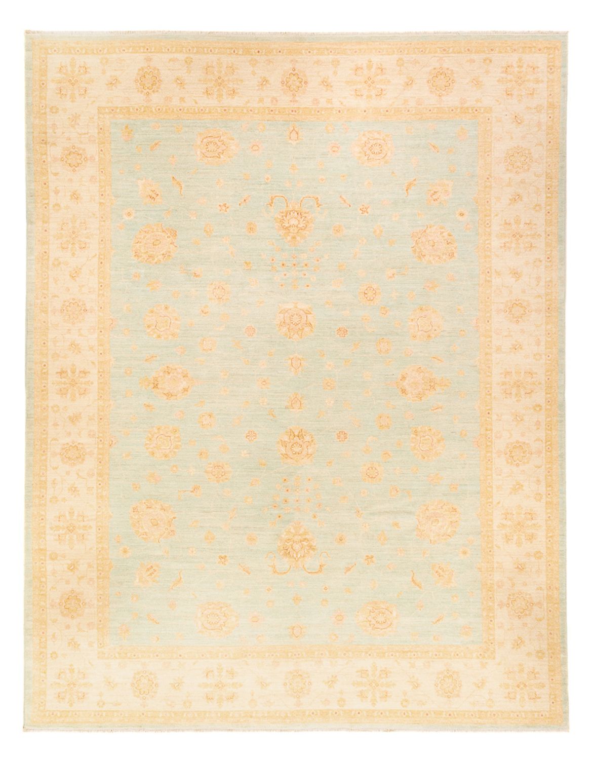 Ziegler Carpet - 367 x 276 cm - lyseblå