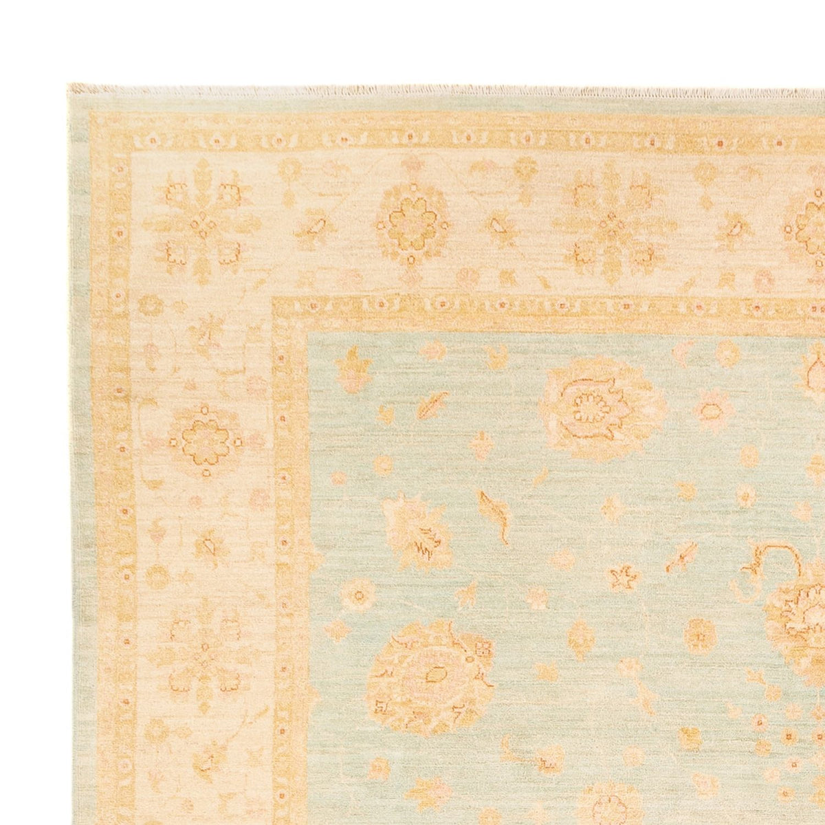 Ziegler Carpet - 367 x 276 cm - lyseblå