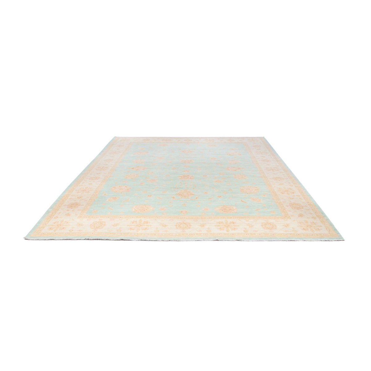 Ziegler Carpet - 367 x 276 cm - lyseblå