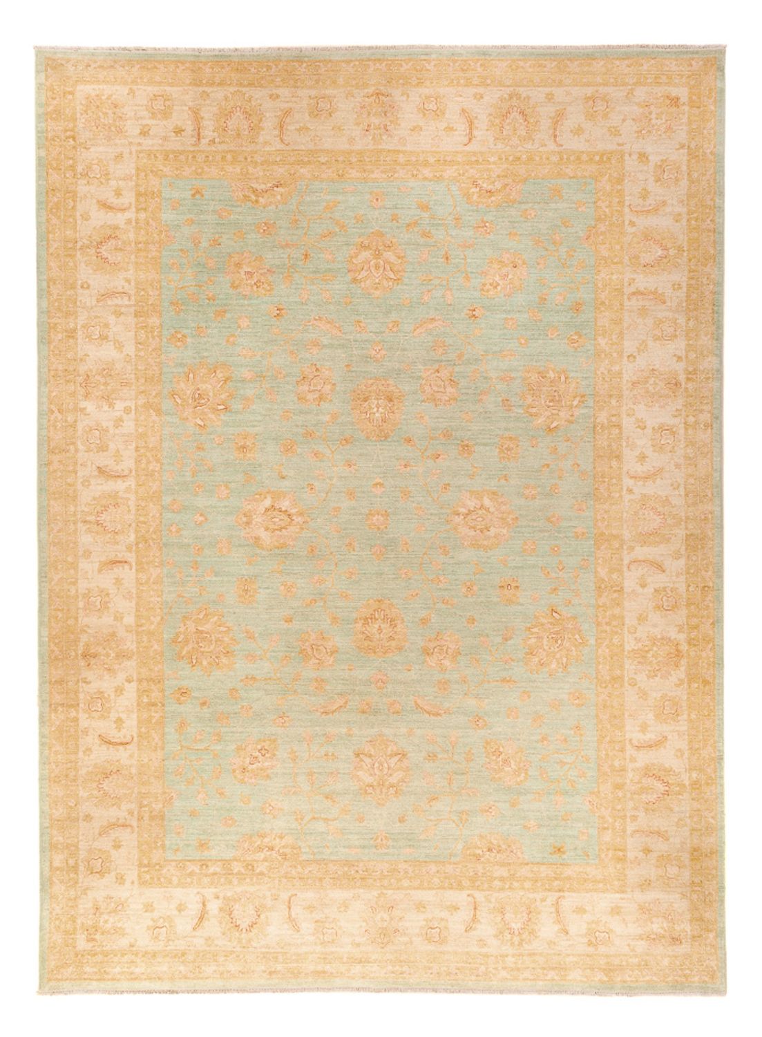 Ziegler Carpet - 372 x 272 cm - lyseblå