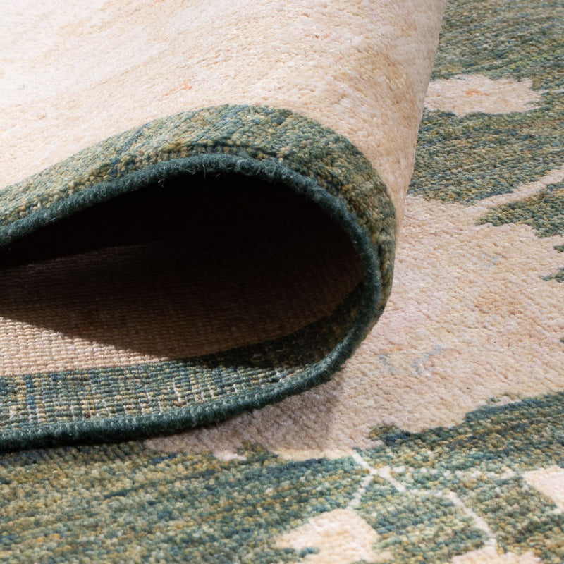 Ziegler Carpet - 360 x 278 cm - olivengrøn