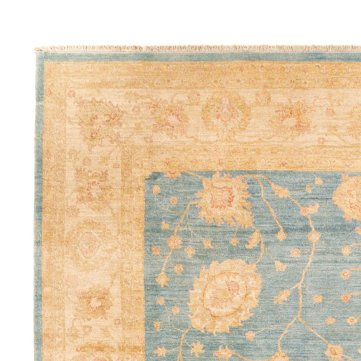 Ziegler Carpet - 363 x 277 cm - lyseblå