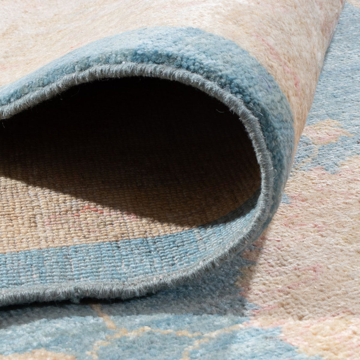 Ziegler Carpet - 363 x 277 cm - lyseblå