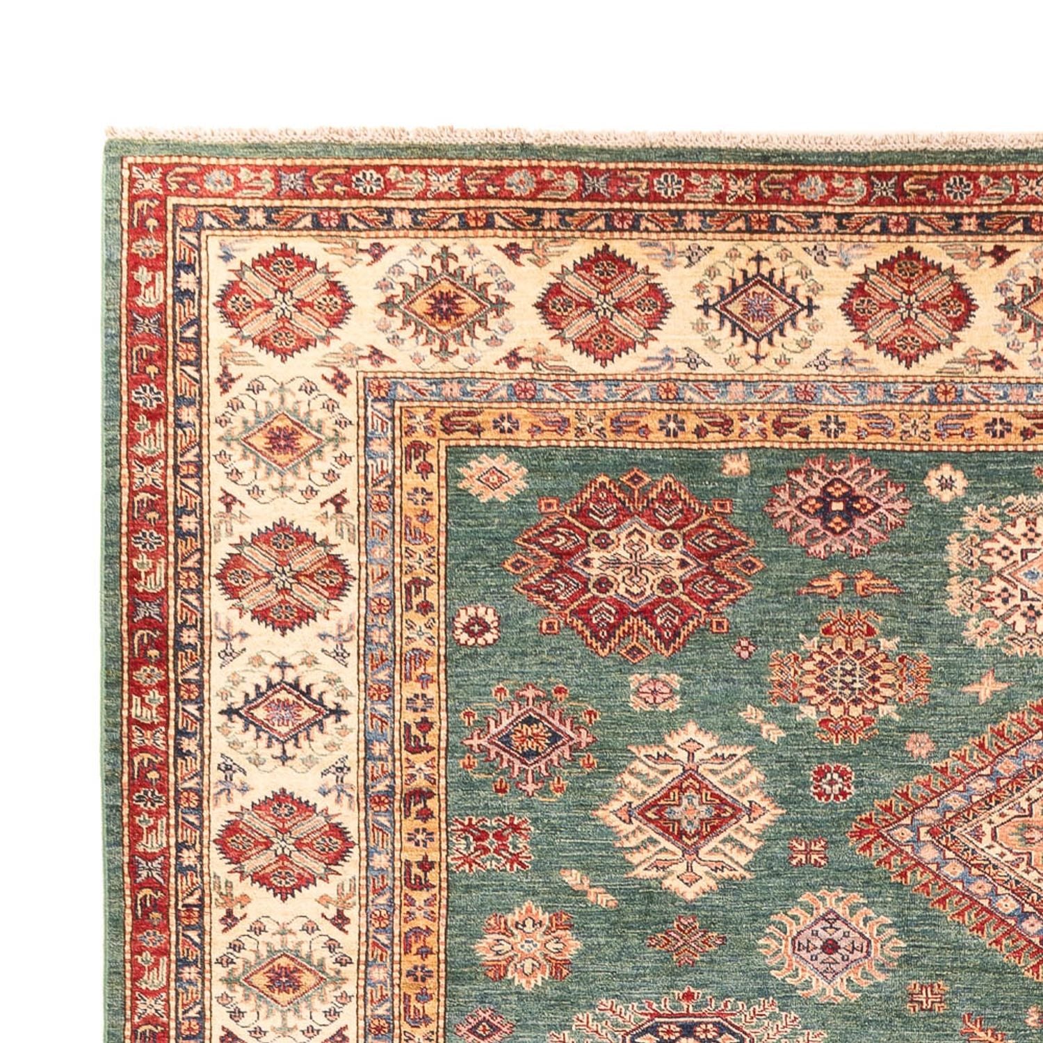 Ziegler Carpet - Kazak - 366 x 276 cm - mintgrøn