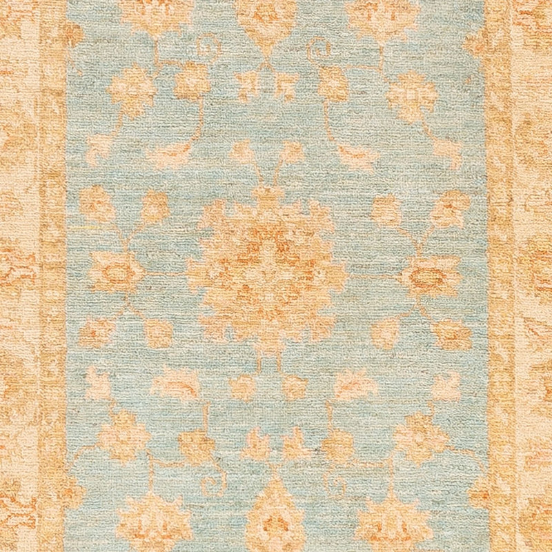 Løber Ziegler Carpet - 400 x 77 cm - turkis