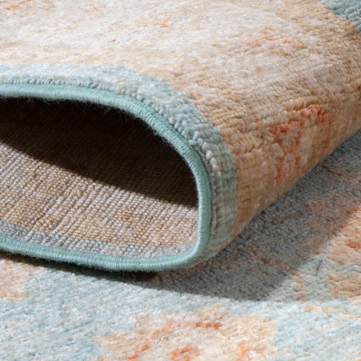 Løber Ziegler Carpet - 400 x 77 cm - turkis