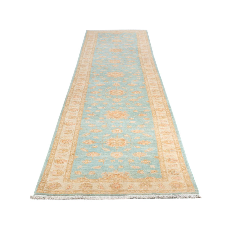 Løber Ziegler Carpet - 400 x 77 cm - turkis