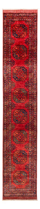 Afghansk tæppe 395x77cm - Orientalsk tæppe