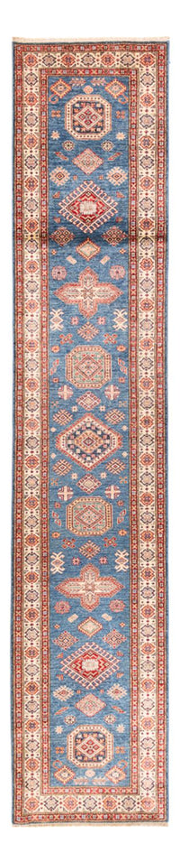Løber Ziegler Carpet - Kazak - 404 x 87 cm - blå