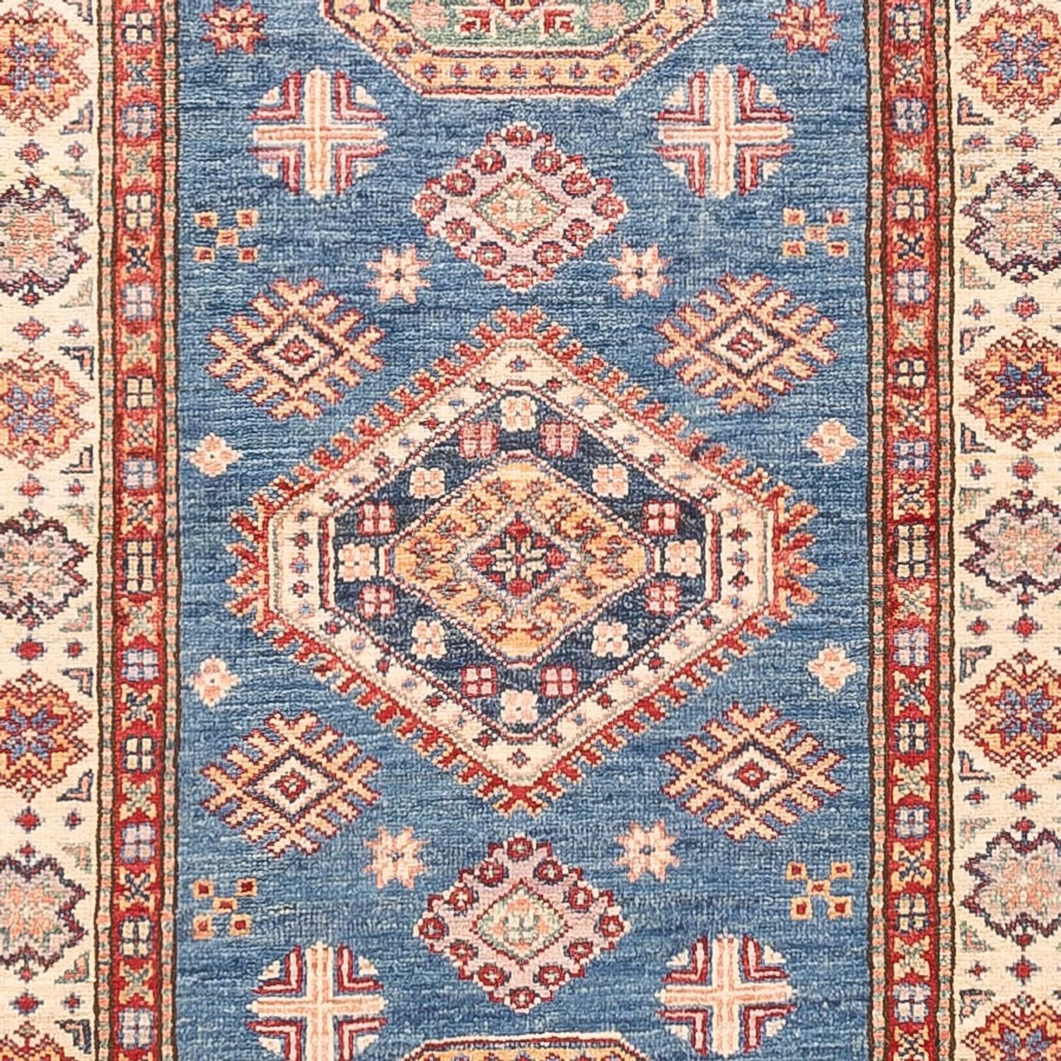 Løber Ziegler Carpet - Kazak - 404 x 87 cm - blå