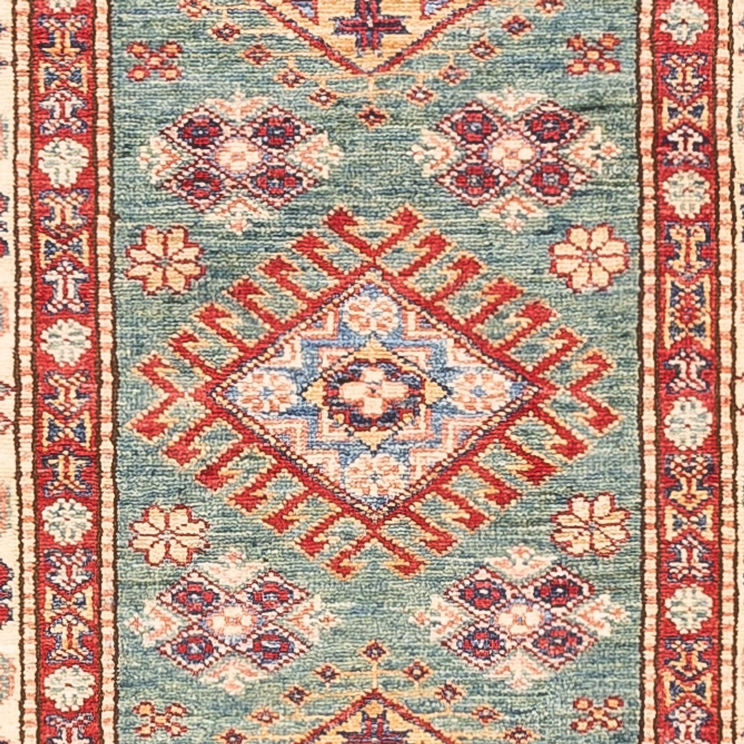 Løber Ziegler Carpet - Kazak - 294 x 84 cm - turkis