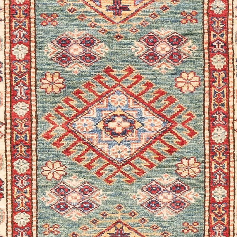 Løber Ziegler Carpet - Kazak - 294 x 84 cm - turkis