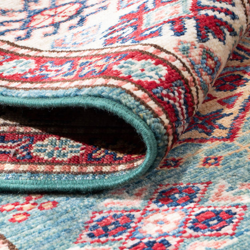 Løber Ziegler Carpet - Kazak - 294 x 84 cm - turkis