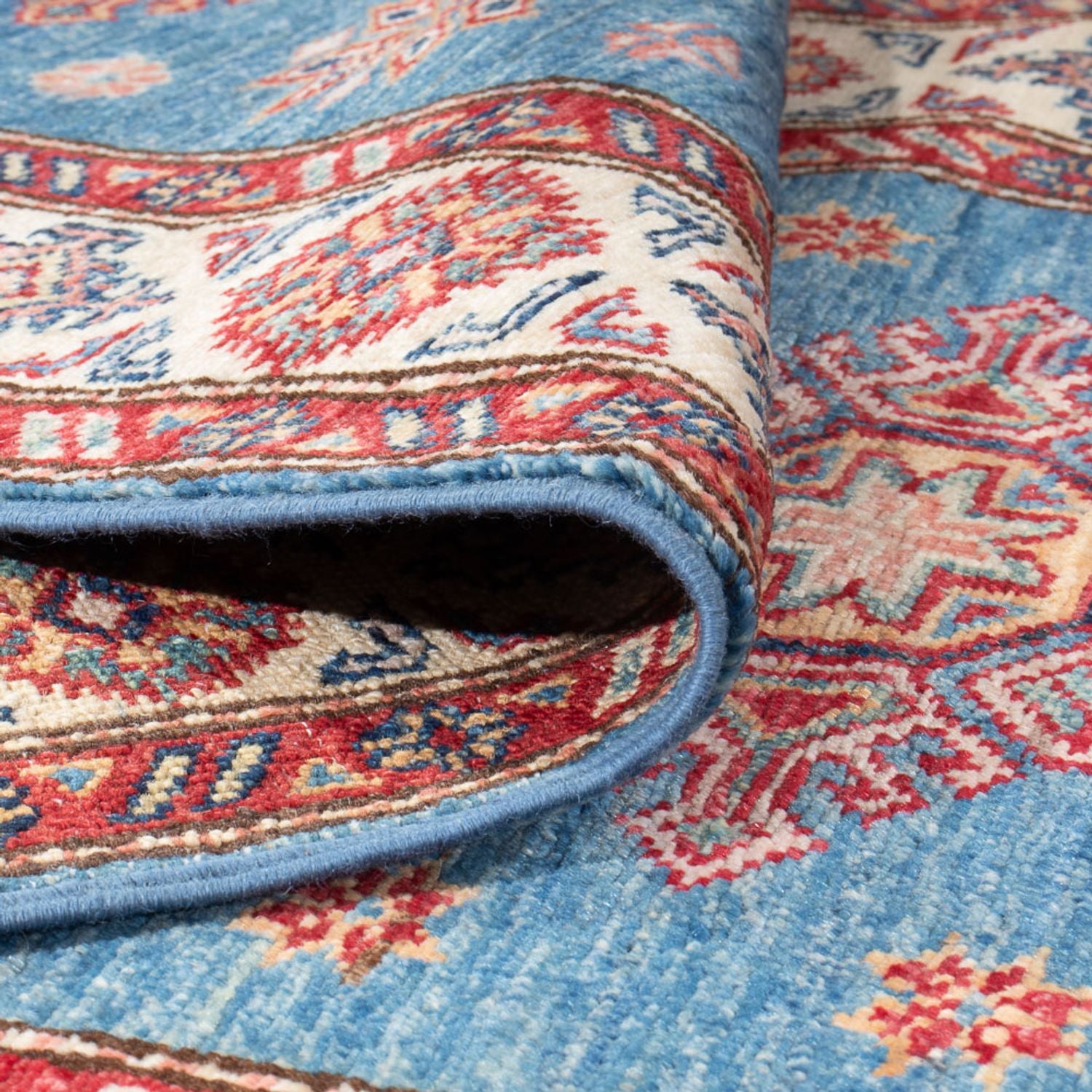 Løber Ziegler Carpet - Kazak - 299 x 85 cm - blå