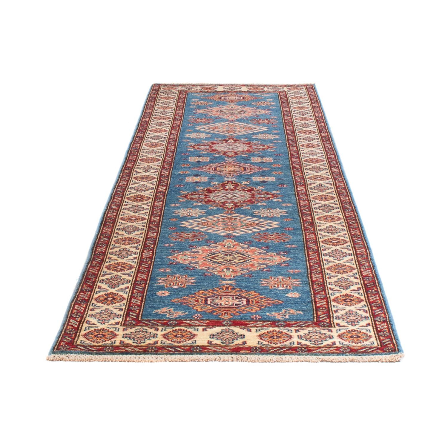Løber Ziegler Carpet - Kazak - 299 x 85 cm - blå